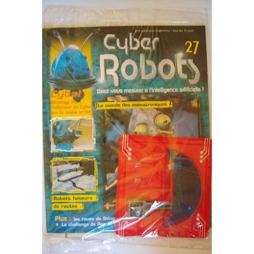 Cyber Robot  N° 27 : Montage De L'afficheur De Cybot Sur La Coque Arrière