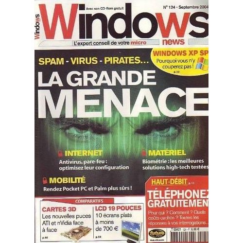 Windows News N° 124 - Spam, Virus, Pirates - La Grande Menace