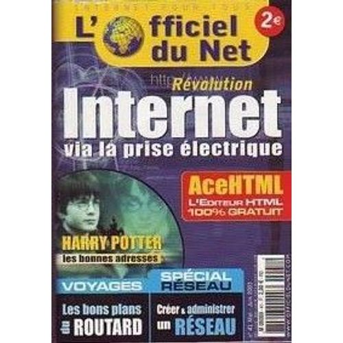 L'officiel Du Net N° 41 - Révolution Internet Via La Prise Électrique