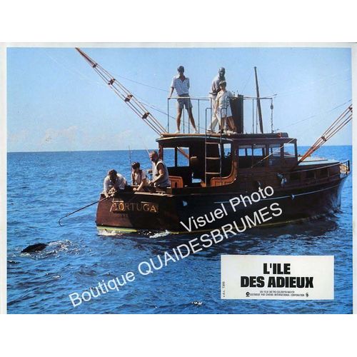 L'île Des Adieux (Islands In The Stream) : Jeu De 16 Photos D'exploitation Cinématographique - Format 22,5x28,5 Cm - De Franklin J. Schaffner Avec George C. Scott, David Hemmings, Claire Bloom - 1977