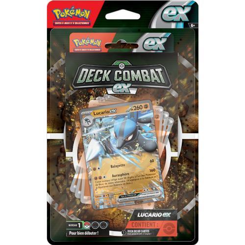 Asmodee Pokémon : Deck De Combat Lucario/Pharamp (Blister)