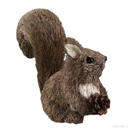 Écureuil pour Arbre - Décoration de Jardin en métal - 30 cm - Patine Rouille  Naturelle