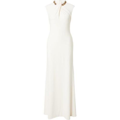 Lauren Ralph Lauren Robe De Soirée 'classic' Beige / Cognac / Or