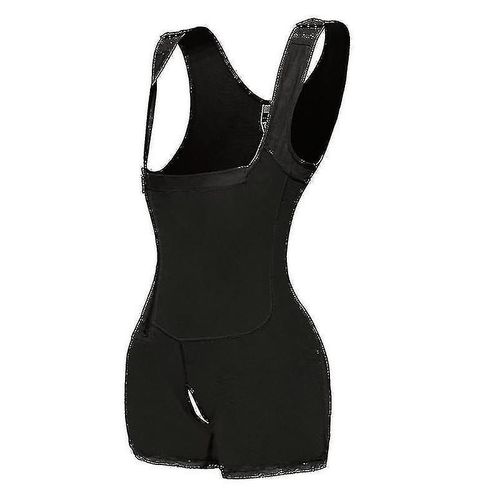 Costume de bras complet post-chirurgical, corset d'entra?nement de taille, ceinture amincissante, XXL noir