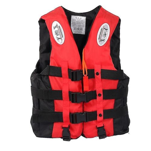 Gilet de conduite universel pour natation, bateau, ski, combinaison de survie, gilet de sauvetage en Polyester pour enfants adultes avec tuyau S -xxxl