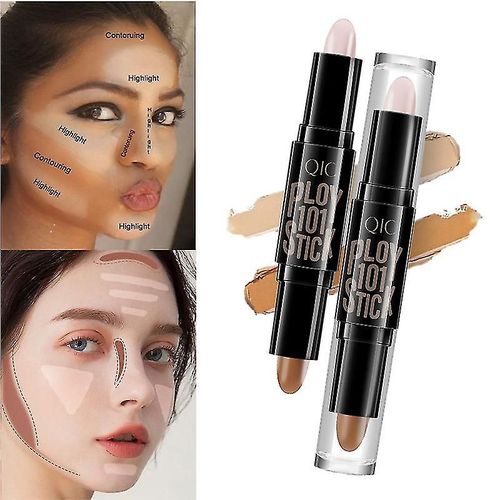 Kit Anti-Cernes De Maquillage ¿¿ Double Extr¿¿Mit¿¿ Et Baton De Contour Pour Le Maquillage 3d Fa?Onnant Le Visage Et Le Corps 