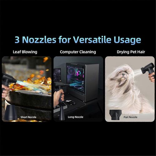 Dépoussiéreur D'air électrique - QIILU - Souffleur à Jet - 1000000 Tr