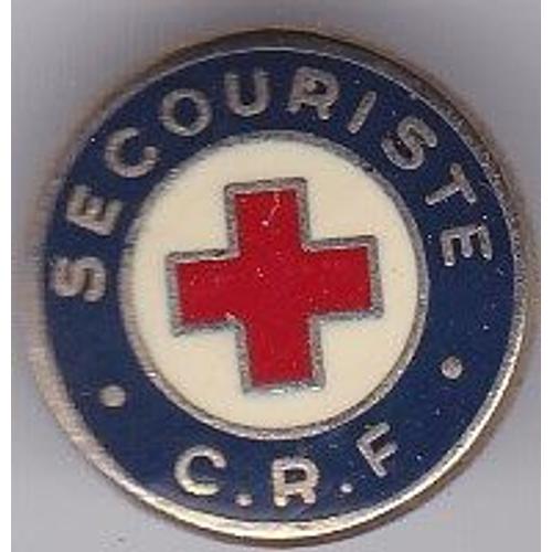 Insigne De Col De Veste Croix Rouge Française
