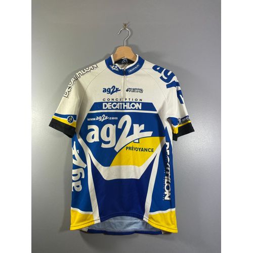 Maillot Vélo Vintage Team Ag2r Décathlon Conception