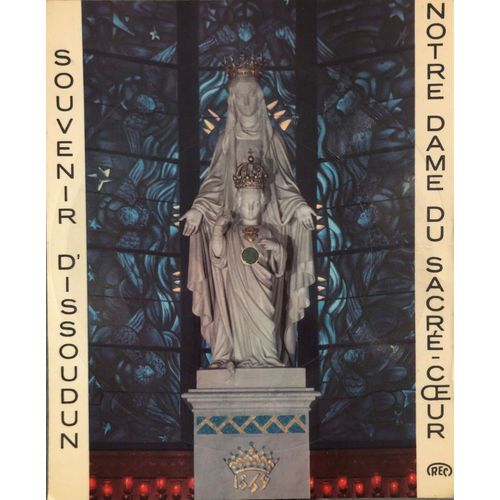 Souvenir D Issoudun - Chorale De La Petite Oeuvre - Chant De Notre Dame Du Sacre Coeur - Carte Postale Disque45t