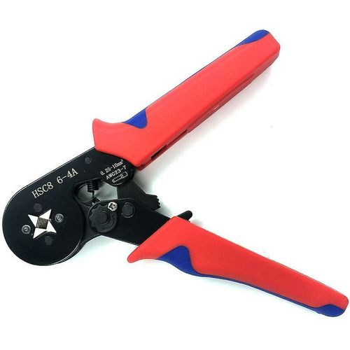 Pinces à sertir d'électricien Pinces à sertir et coupe-câble 1200 Pinces à sertir à 4 côtés Pinces à sertir à virole Outils de cosse de 0,25 à 10 mm Outils d'électricien professionnel