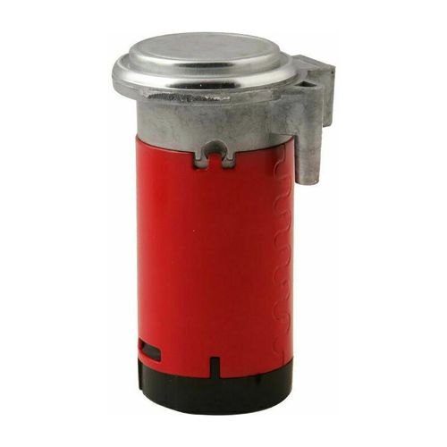 rouge compresseur d'air 12V kit de pompe à air, klaxon électrique avec tuyau moteur électromagnétique, utilisé pour la trompette super fort pour remplacer le kit de pompe à air de toute voiture