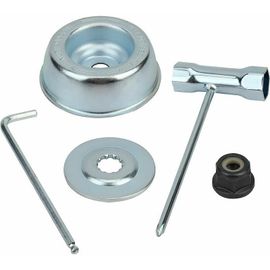 kit ecrou Tete debroussailleuse Univers, pour débroussailleuse Thermique, stihl, Echo, ryobi Tete