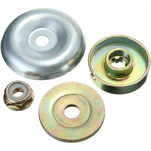 Lot De 4 Écrous De Rechange En Métal Pour Tondeuse À Gazon, Lame De Désherbeur De Rechange Pour Tondeuse À Gazon, Accessoires De Rechange Pour Brosse Coupe-Bordure, Coupe GDRHVFD