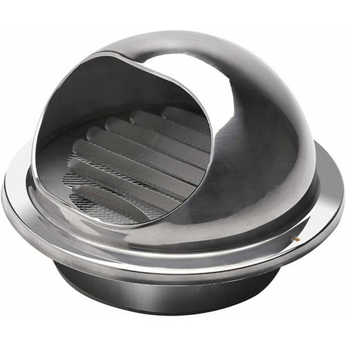 Sortie d'aération Rond Grille de Ventilation en Acier Inoxydable (150mm)