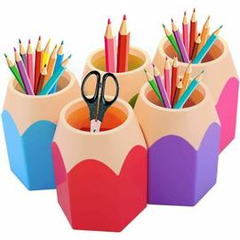 Pot de 60 Crayons de Couleur Laqué Qualité Supérieure Minabella