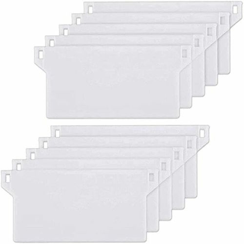 10pcs Plaque De Lestage Store Californien Poids Lest Stores Verticaux Plaque Lestage Store Lamelle Verticale 127mm Pièce Rechange Blanche