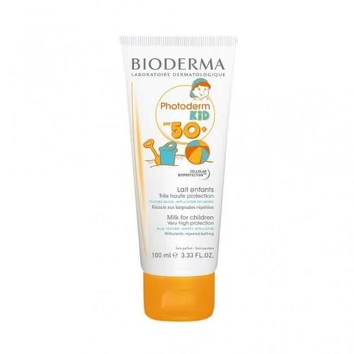 Bioderma Photoderm Kid Spf 50 + Lait Enfants Très Haute Protection 100ml (Lot De 2) 