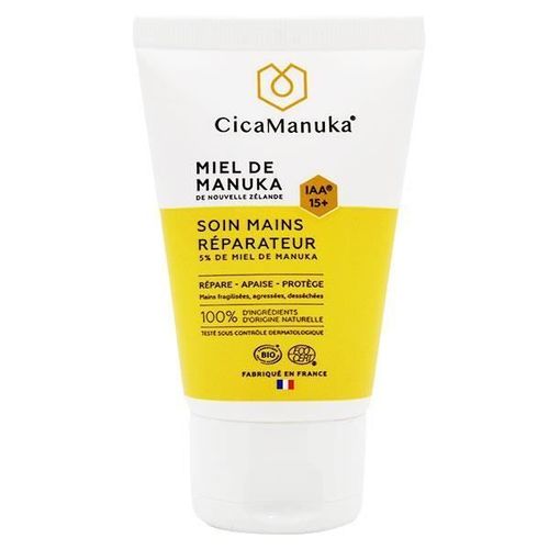 Cicamanuka Soin Des Mains Réparateur Au Miel De Manuka Iaa15+ Bio 50ml 