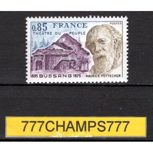 Théâtre Du Peuple De Bussang. 1975. Y & T 1846