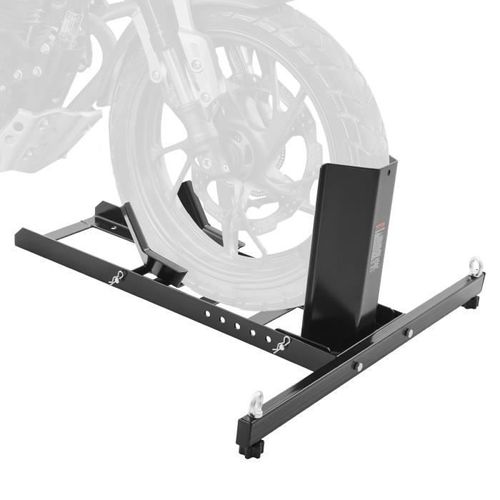 Béquille D'atelier Moto - Vevor - Cale Roue Moto 816,5 Kg Stand De Transport Sur Remorque