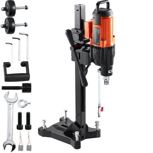 Carotteuse à Diamant - VEVOR - Perceuse au Diamant Diamètre 26 cm 2500 W 750 tr-min