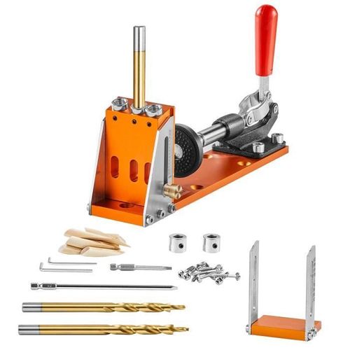 Kit de Gabarit de Trou de Poche - VEVOR - Réglable 13-38 cm