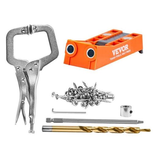 Kit de Gabarit de Trou de Poche Réglable - VEVOR - XRS026 - Nylon - 1,6 livre/0,75 kg