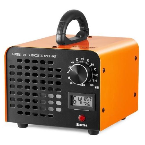 Generateur Ozone - VEVOR - Générateur d'Ozone Purificateur d'Air 12000 mg-h avec Minuterie 0-120 min