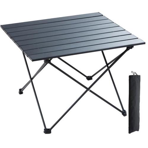 Table De Camping - Vevor - Table De Camping Table Extérieur Pliante Portable Alu Léger 56,5x40,5x46cm