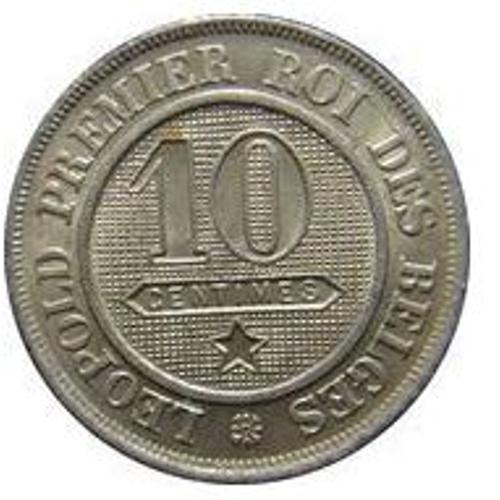 Pièce 10 Centimes Belgique - 1863