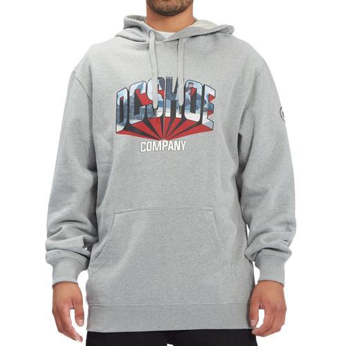 Sweat À Capuche Gris Homme Dc Shoes Blabac Jahmir