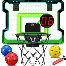 Panier de Basket Enfant Intérieur Mural avec Scoreboard
