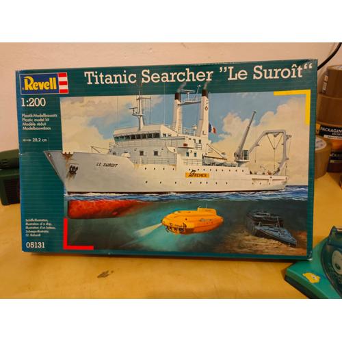 Maquette Bateau Revell 1/200 : Titanic Searcher '' Le Suroit ''-Revell