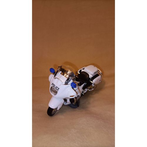 Moto De Police Échelle 1/24ème-Bburago