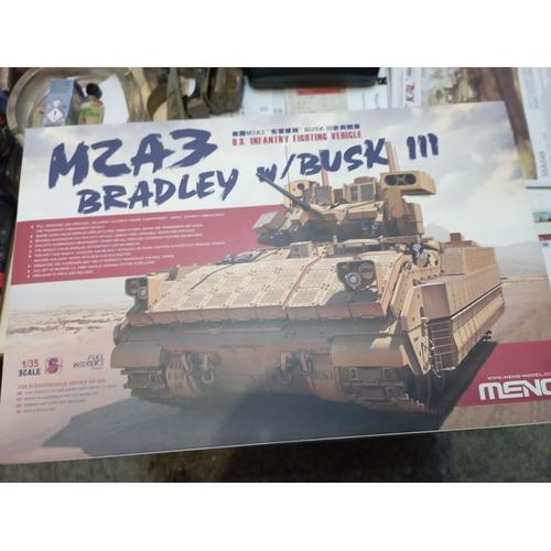 Maquette 1/35 À Construire M2a3 Bradley Meng Intérieur Détaillé État Neuf-Meng