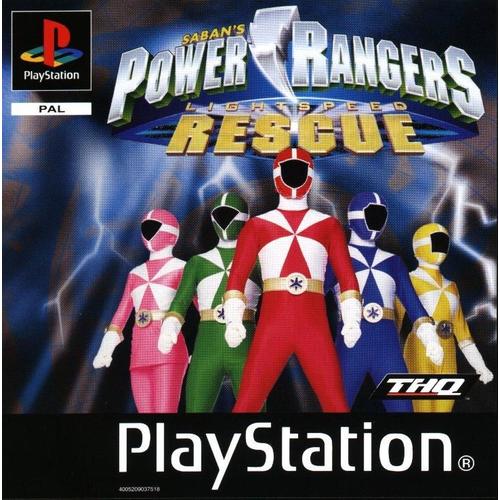 Power Rangers Lightspeed Rescue Ps1
