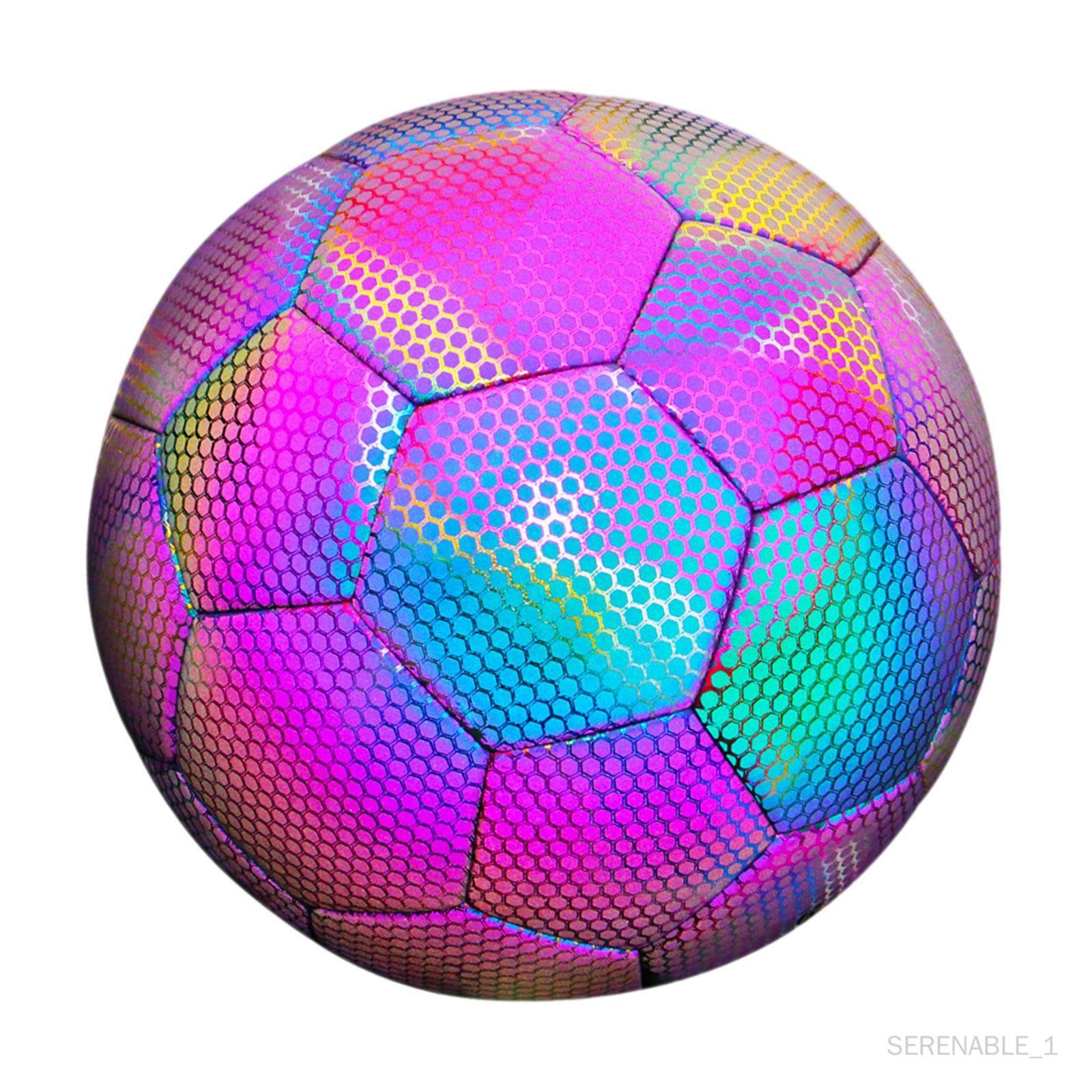 Football Réfléchissant Ballon De Football Taille 4/5 Ballon D