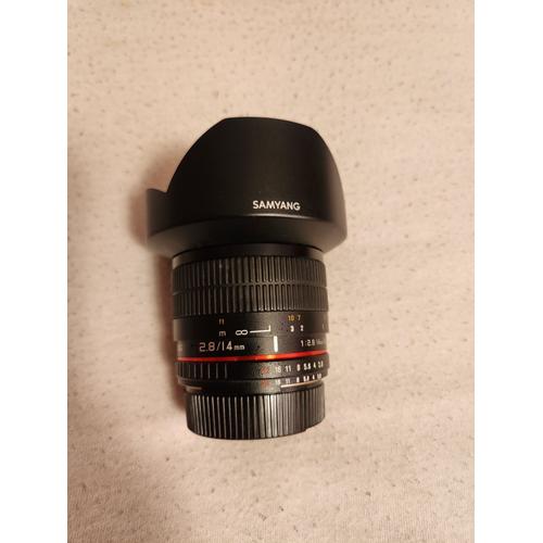 Optique Samyang 14 mm / 2.8 Monture Nikon