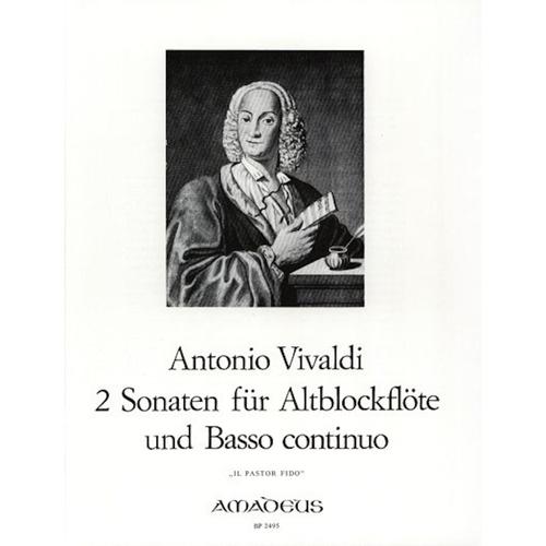 Vivaldi 2 Sonaten Fur Altblockflöte Und Basso Continuo Amadeus