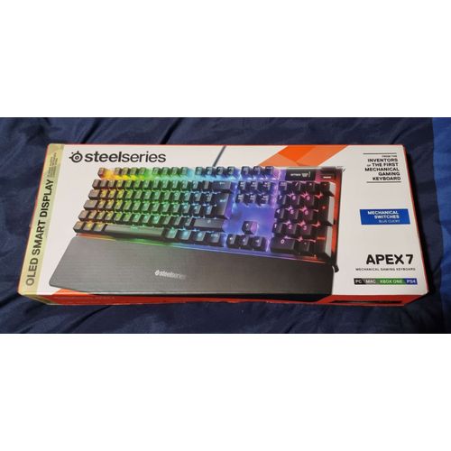Clavier Steelseries Apex 7 - Blue switch - AZERTY (FR)