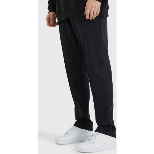 Tall Slim Tapered Interlock Jogger With Pintuck Homme - Noir - S, Noir