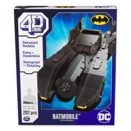 4d Build Batmobile Batman Dc Comics 4d Build