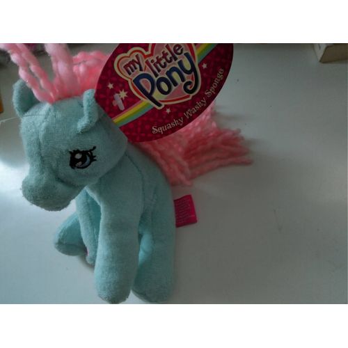 Peluche Mon Petit Poney My Little Pony Couleur Turquoise Rose Doudou Figurine Comics Jouets Jeux Enfants Jeu Cheval Chevaux Crinière Laine Vintage