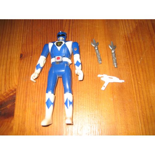Figurine Morphin Power Rangers Bleue Complet Avec Toutes Ses Armes 1995 Bandai