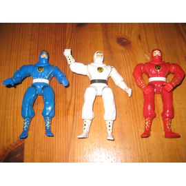 Lot 3 Figurines Power Rangers Version Ninja Film 1995 Bandai