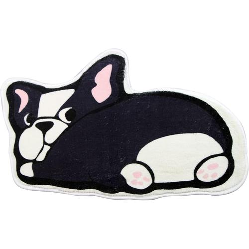 Cute Animal Indoor Mat French Bulldog Floormat Home Decor Bath Mats For S Bedroom Livingroom Bathroom 23.62"" X 15.74"" Deluxleaves