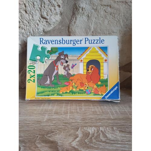 Puzzle Belle Et Le Clochard 20 Pièces