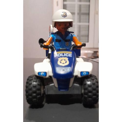 Playmobil Quad De Police