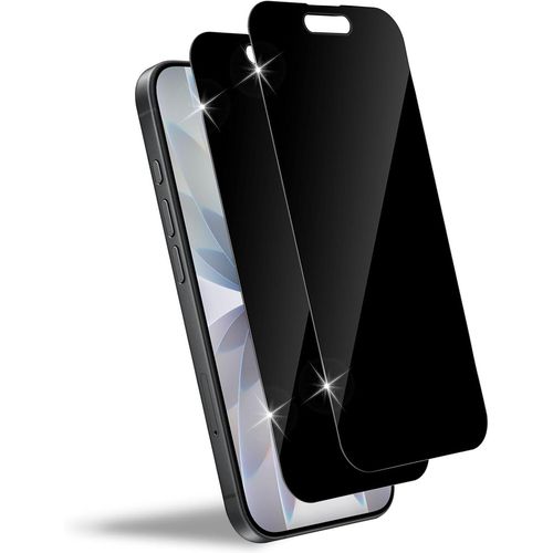 Verre Trempé Anti-Espion Compatible Avec Iphone 17, 2 Pièces 9h Dureté Protection Écran Anti-Espion, Hd Anti-Rayure Sans Bulles Film Protection D'écran